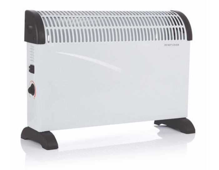 Classic 2kW Convector Heater with 3 Power Settings and Thermostat, Scirocco (Floor Standing) at Sparks